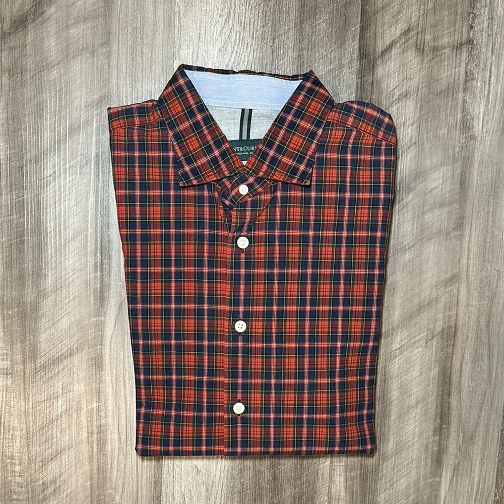 Kent & Curwen Tailored Fit Long Sleeve Button Down - Medium